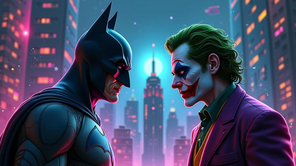 Batman vs. Coringa: A Psicologia Por Trás do Maior Duelo dos Quadrinhos e Lições para Empreendedores 1 Batman vs Joker Financial Chaos