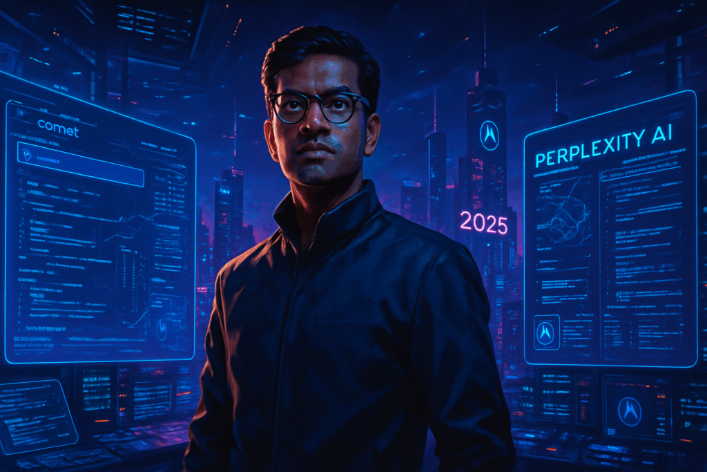 Perplexity AI: CEO Detalha Luta Contra Google e a Guerra dos Navegadores IA em 2025 2 Perplexity AI CEO 2025 1
