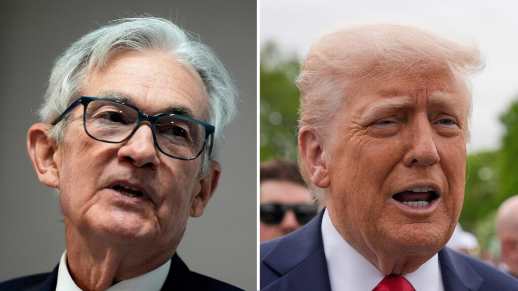 Independência do Fed Ameaçada por Ataques de Trump 2 trump powell split img