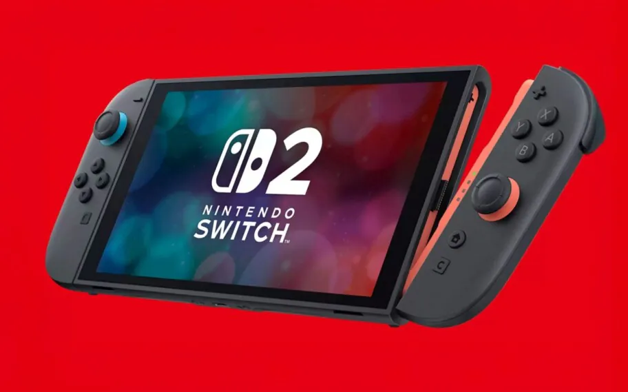 Console Nintendo Switch 2 com destaque para sua previsão de vendas e lançamento em 2025.