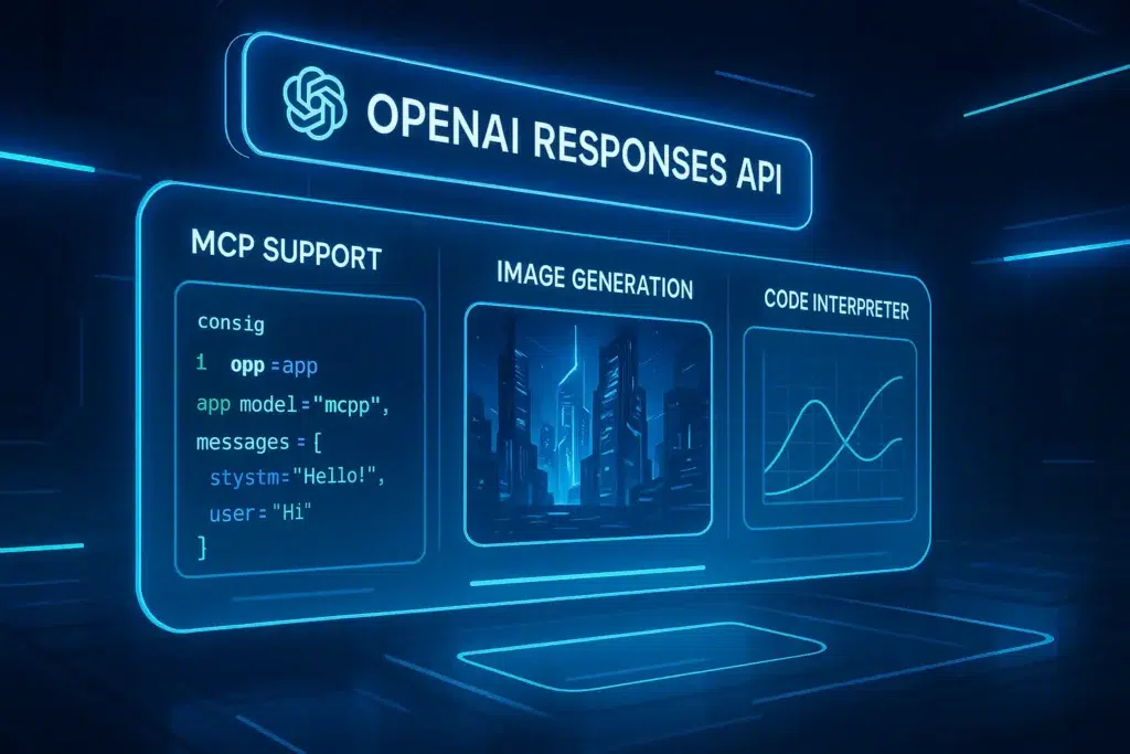 OpenAI API: Novas Funcionalidades e Suporte MCP 1 OpenAI API com suporte MCP e funcionalidades integradas