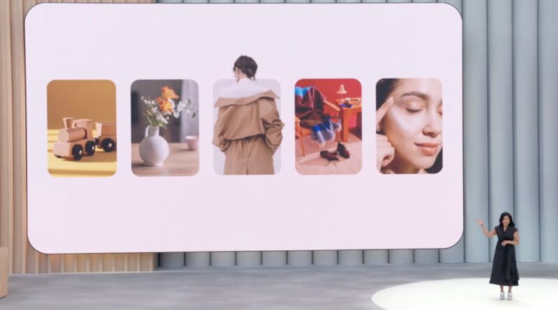 Google anuncia novidades de compras com IA, destacando painel visual de busca e provador virtual no Google I/O 2025