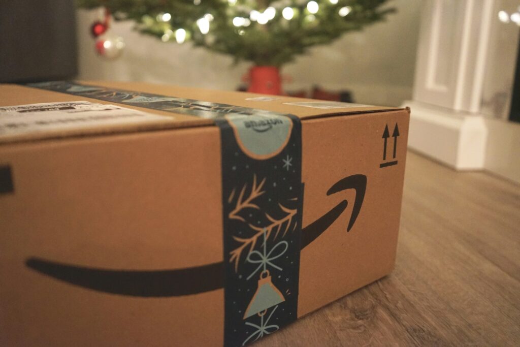 imagem de caixa da amazon