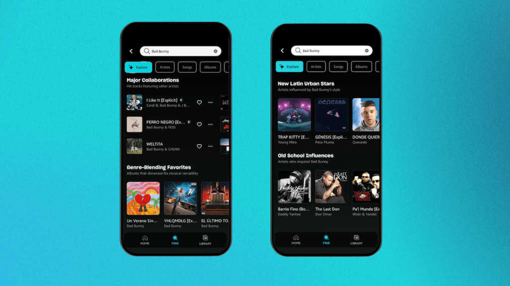 Amazon Music Testa Busca por IA: Nova Funcionalidade 'Explore' Conecta Fãs e Artistas 1 amazonmusic