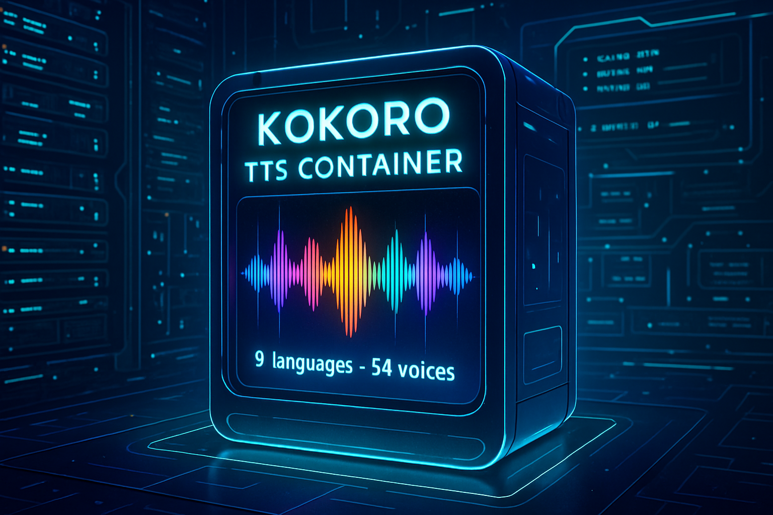 Kokoro TTS Container: síntese de voz realista com Docker