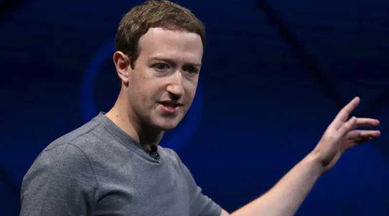 mark zuckerberg palestrando