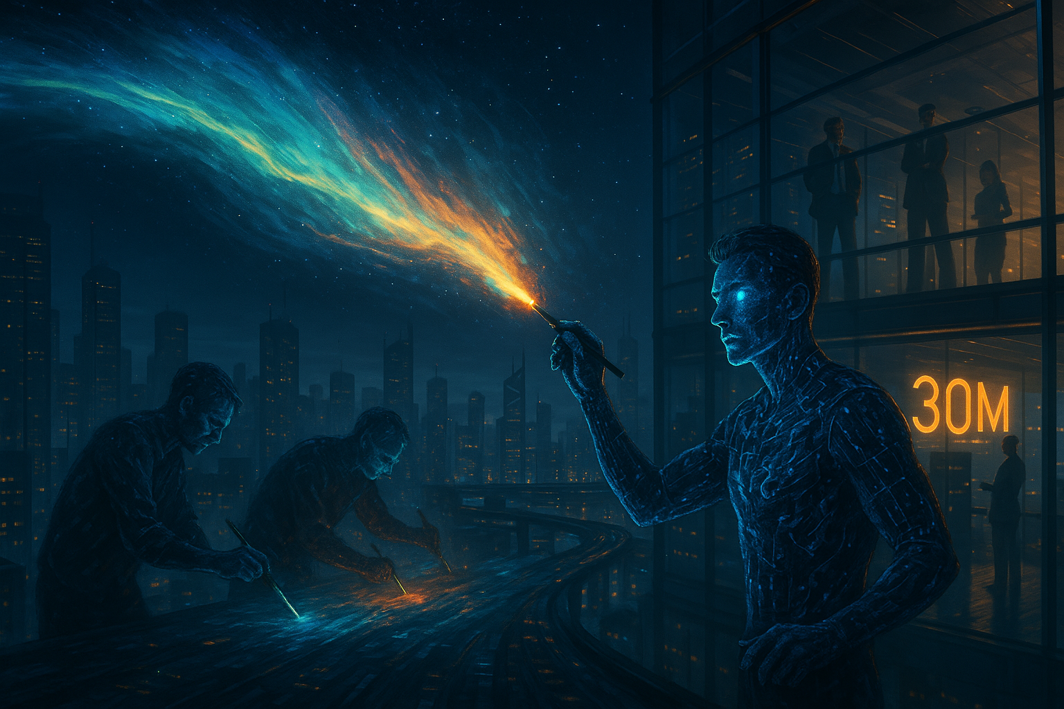 Recraft AI se destaca no mercado de geração de imagens por IA com foco em soluções para marcas. Créditos: Refract (Imagem original)