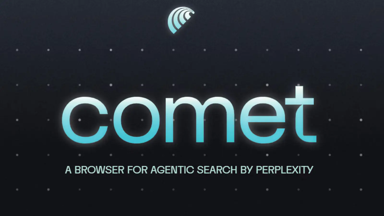 Ilustração conceitual do navegador Comet da Perplexity operando como agente web autônomo para interagir com plataformas como X.