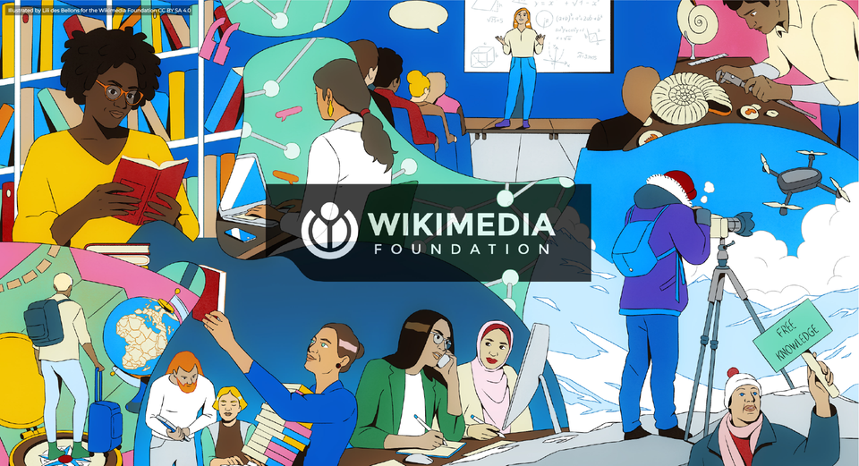 Wikimedia com Sobrecarga: banner da wikimedia
