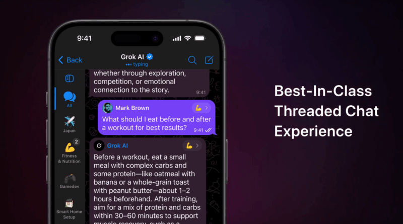 Integração do chatbot Grok no Telegram com inteligência artificial avançada e interface amigável