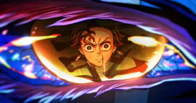 Demon Slayer Infinity Castle trailer oficial, filme estreia julho 2025 no Japão com músicas de LiSA e Aimer, produção ufotable.