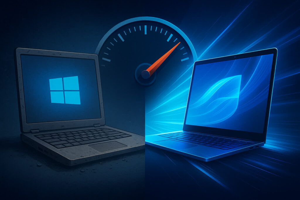 Microsoft afirma que Windows 11 é até 2x mais rápido que o Windows 10, mas testes usaram PCs antigos, gerando polêmica e dúvidas sobre o real desempenho do novo sistema.