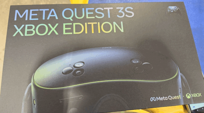 Meta Quest Xbox Edition: embalagem revelada em vazamento da colaboração entre Microsoft e Meta; cores preto e verde, controle Xbox incluso