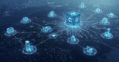 Ilustração representando o ChatGPT como um assistente digital integrado a diversas atividades com a internet