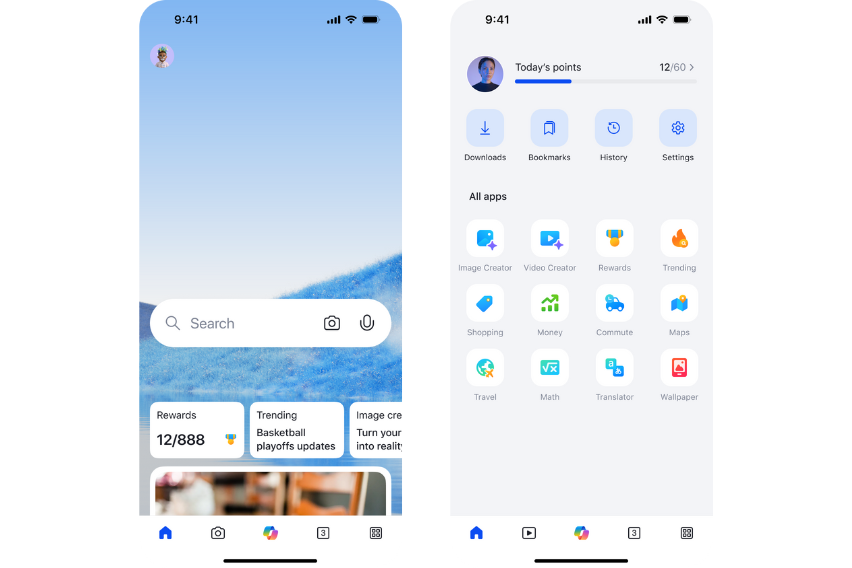 Tela do Bing Video Creator em ação com interface intuitiva e opções de criação