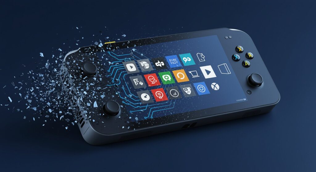 Microsoft reduz o bloat do Windows 11 para Xbox handhelds 1 Xbox handheld com Windows 11 otimizado