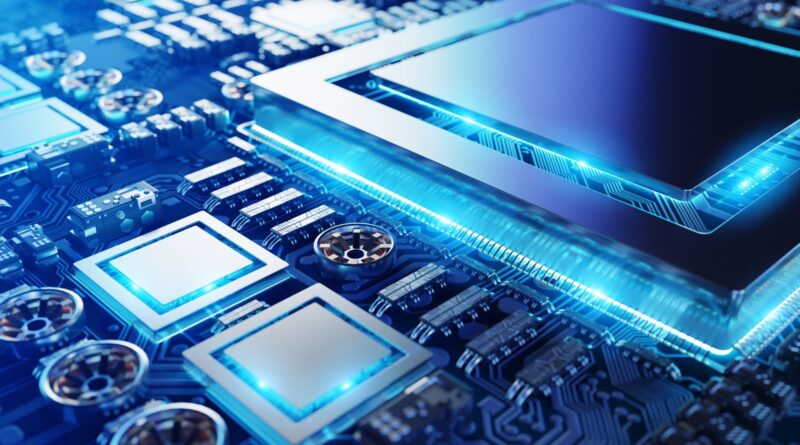 Foto de placa-mãe e CPU, representando hardware potencialmente afetado pela falha Secure Boot CVE-2025-3052