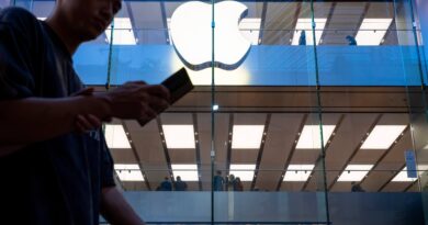 Fachada apple Fonte: Sebastian Ng/SOPA Images/LightRocket / Getty Images