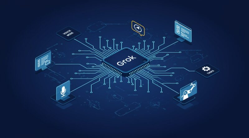 Grok xai começa os testes com voz e tarefas