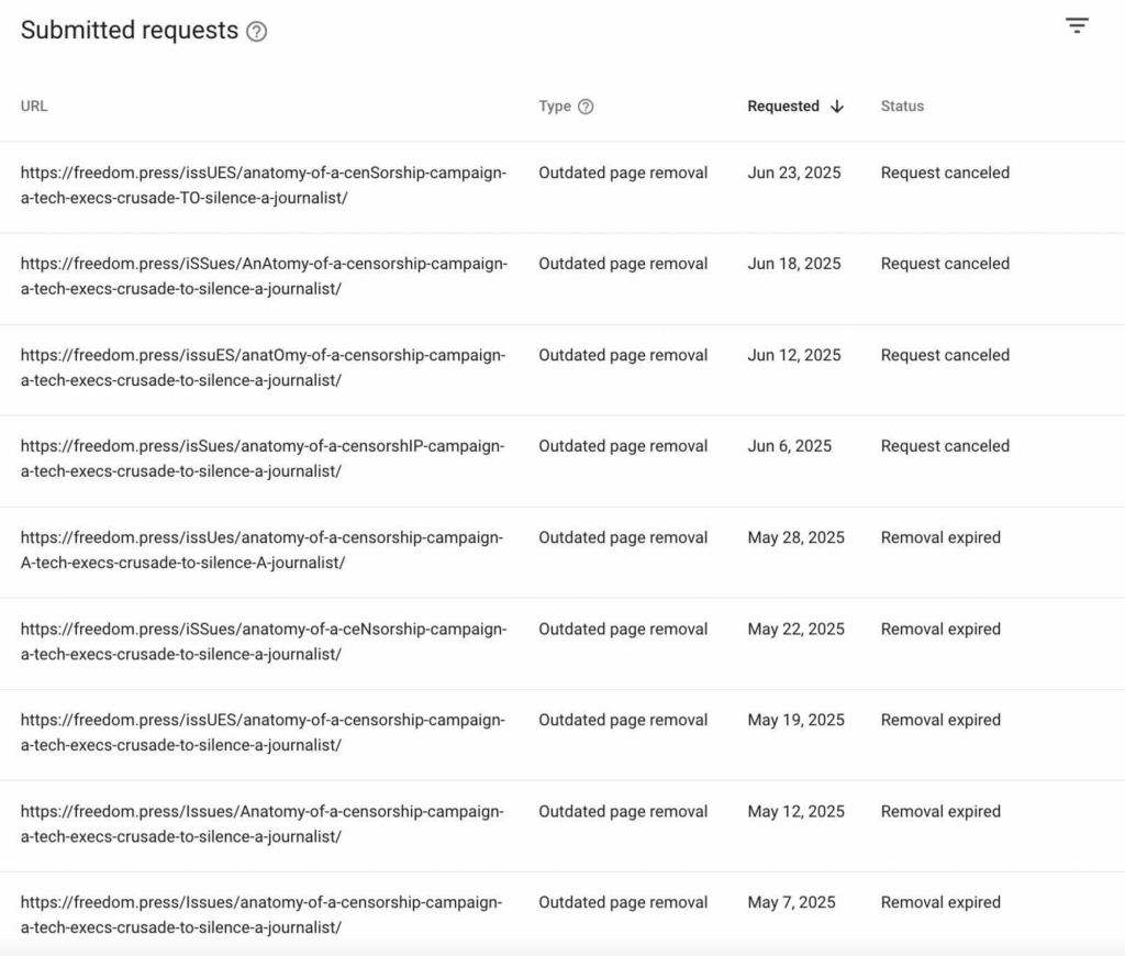 Bug na busca do Google facilitou remoção de conteúdo jornalístico