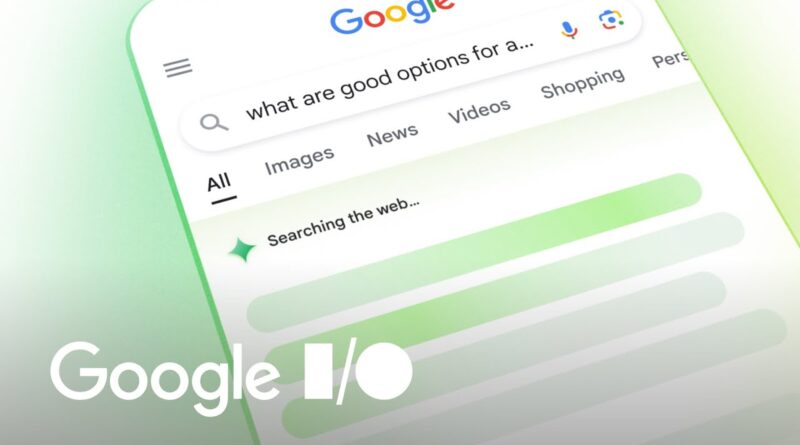 busca com IA: Resumos de ia divulgado pelo google I/O