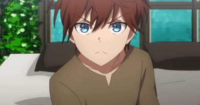 Arte promocional de The Beginning After The End anime, mostrando personagens principais, com destaque para Arthur Leywin e elementos mágicos, ilustrando a atmosfera de aventura e fantasia.