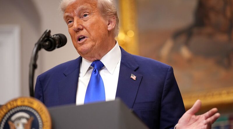 foto de Donald Trump, presidente dos Estados Unidos