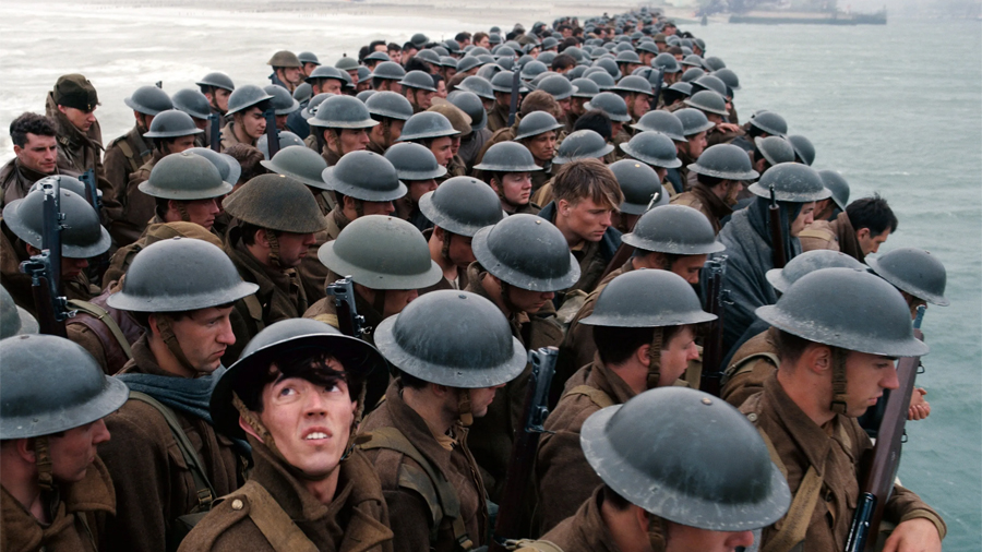Dunkirk de Christopher Nolan retrata a evacuação heroica das tropas britânicas da Segunda Guerra