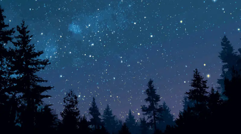 Nightfall Nyx IA autônoma prevenção de perda de dados, estrelas sobre fundo escuro, arte digital