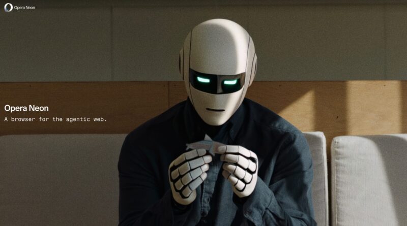 Opera Neon IA recurso preenchimento automatico seguro