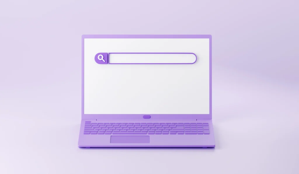 Tela de pesquisa: ilustração que destaca busca digital em 2025, tendências e alternativas ao Chrome e Safari Créditos da imagem: RoJDesign / Getty Images