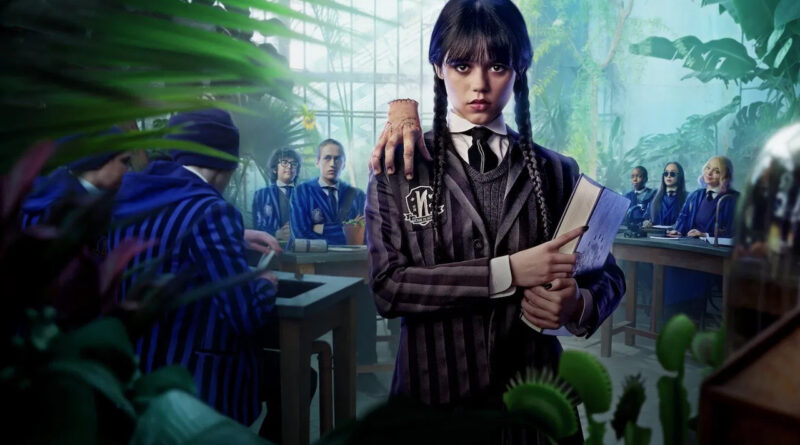 Wednesday série renovada para 3ª temporada, anúncio oficial da Netflix em 2025 com Jenna Ortega como Wednesday Addams