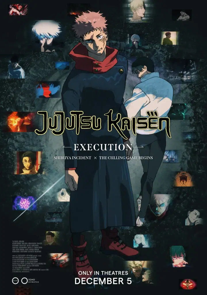 3ª temporada de Jujutsu Kaisen será dividida em partes, estreia em janeiro de 2026 3 Visual do filme de compilação do Arco de Shibuya e arte promocional de Jujutsu Kaisen 3