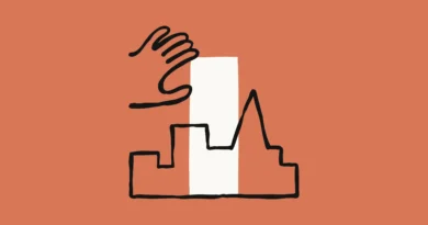 Gráfico de crescimento com mão simbolizando Claude Code para empresas