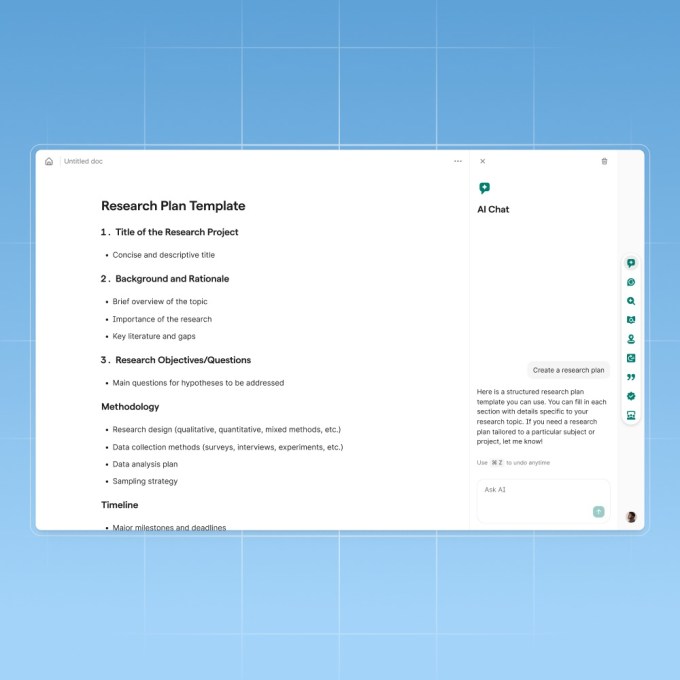 Imagem da interface atualizada do Grammarly exibindo assistente de IA e opções de edição de texto