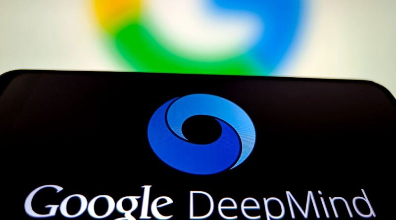 Logo do Google DeepMind, laboratório de IA responsável pelo Genie 3