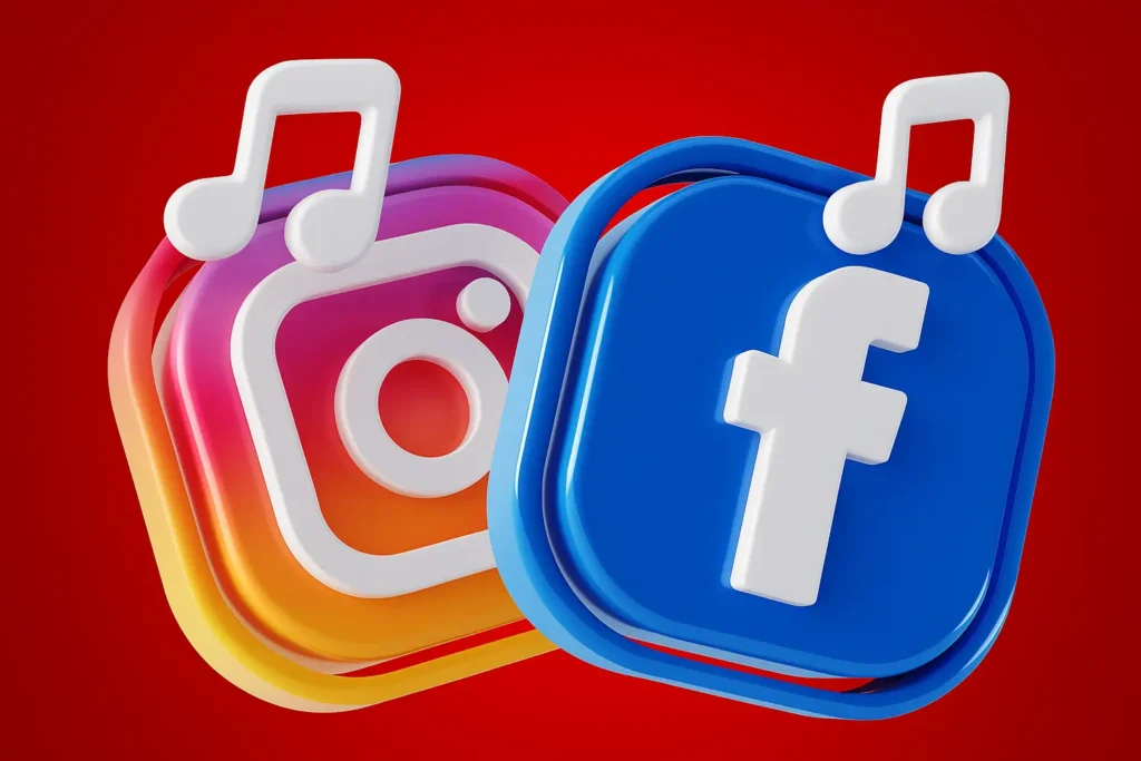 Instagram e Facebook: dublagem automática de Reels 3 Reels com dublagem automática da Meta AI no Instagram e Facebook, com selo visível e aviso de tradução no app