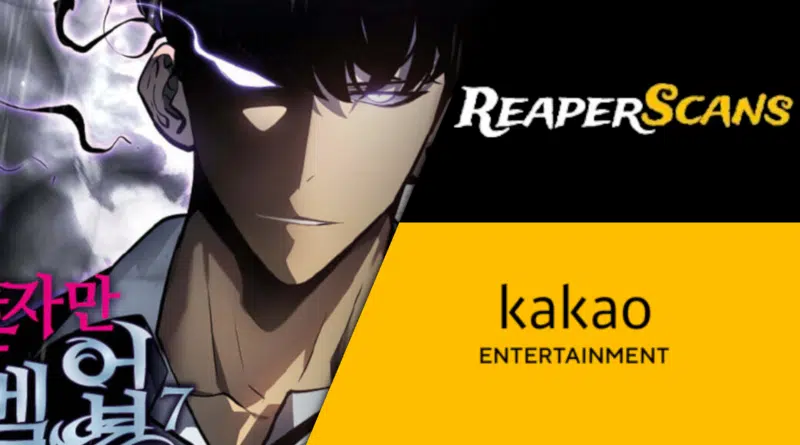 Kakao entrevista Reaper Scans em whitepaper antipirataria; fechamento do site e medidas legais contra pirataria de webtoons