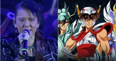 Nobuo Yamada em performance - cantor de Pegasus Fantasy Cavaleiros do Zodíaco morreu aos 61 anos vítima de câncer renal