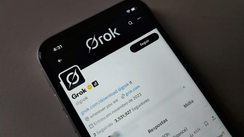 Grok Imagine libera vídeos com IA de graça nos EUA; veja como funciona 1 Musk libera acesso grátis à IA que gera vídeos imagem: André Magalhães/Canaltech