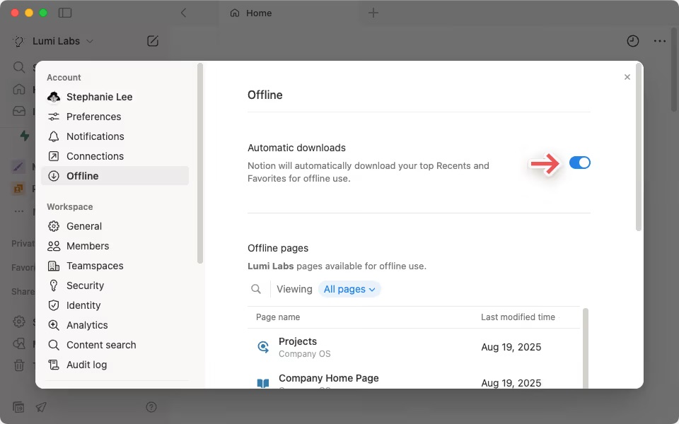 Notion lançou modo offline que chega aos apps; acesso sem internet, criação e edição com sincronização ao reconectar