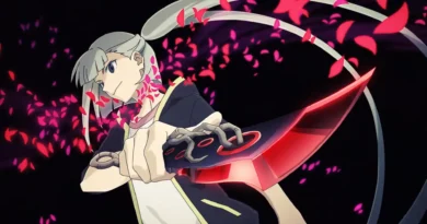 Cena do trailer de Petals of Reincarnation animação vibrante elenco principal divulgado