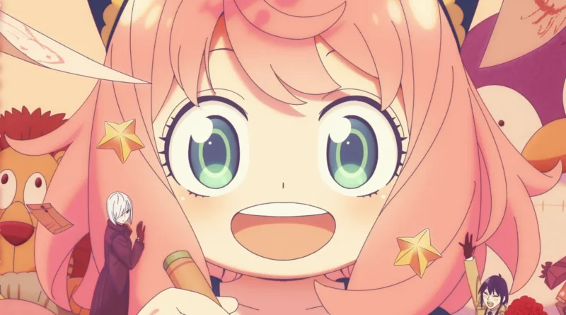 Imagem promocional de SPY x FAMILY Season 3 destacando a família Forger