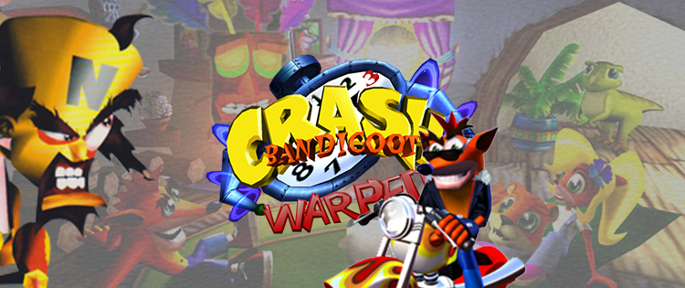 Interativo e divertido, Crash Bandicoot 3: Warped foi o ápice da franquia (Imagem: Divulgação/Naughty Dog)