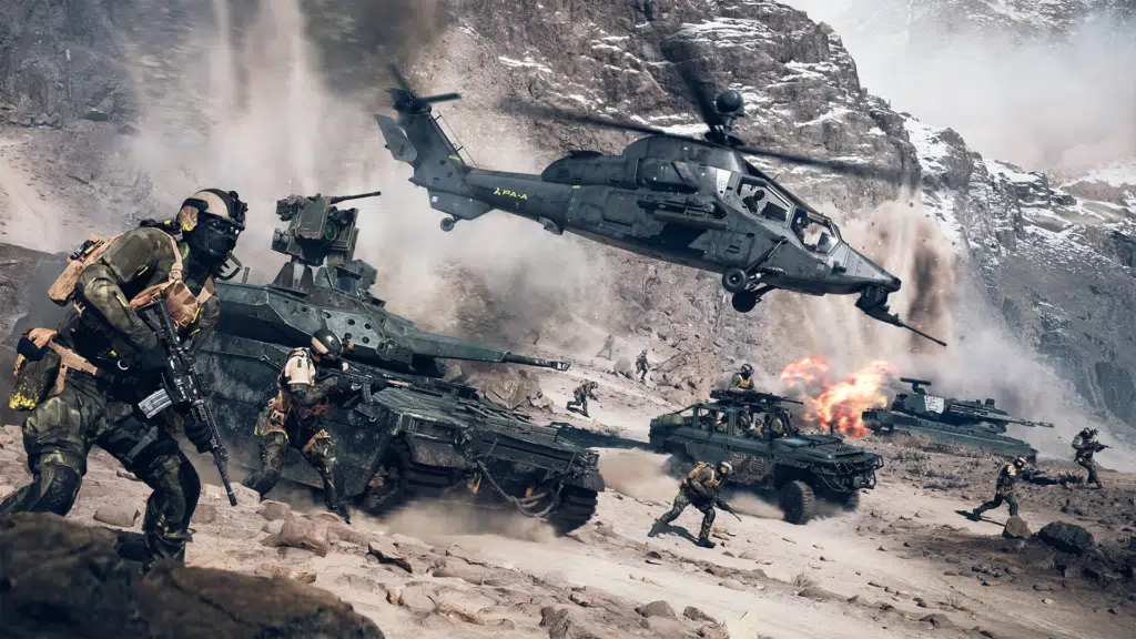 Imagem promocional do Battlefield 6, sistema anti-cheat da Electronic Arts destaca-se após o lançamento beta