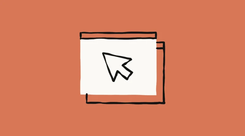 Ilustração do navegador com cursor destacando o piloto do Claude para Chrome