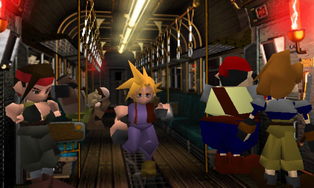 Tudo em Final Fantasy VII era épico (Imagem: Divulgação/Square Enix)