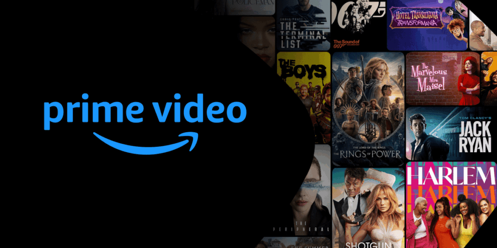Amazon Prime Video processado: Logo do Prime Video em destaque; ação coletiva acusa uso de ‘comprar’ para vender licenças digitais revogáveis