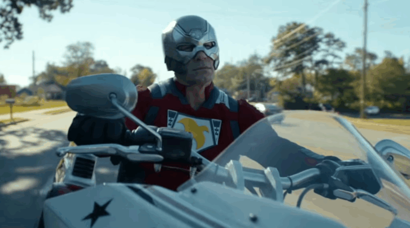 Pacificador 2ª temporada na HBO Max com John Cena em cena de ação