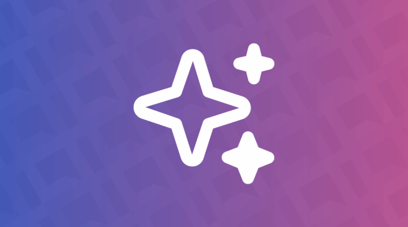 Ícone estrela IA: Interface mostra símbolo em destaque para funçõess de inteligência artificial no app.